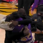 Lebron Running to Hug Shannon Sharpe After Lakers Beat Hawks Trends