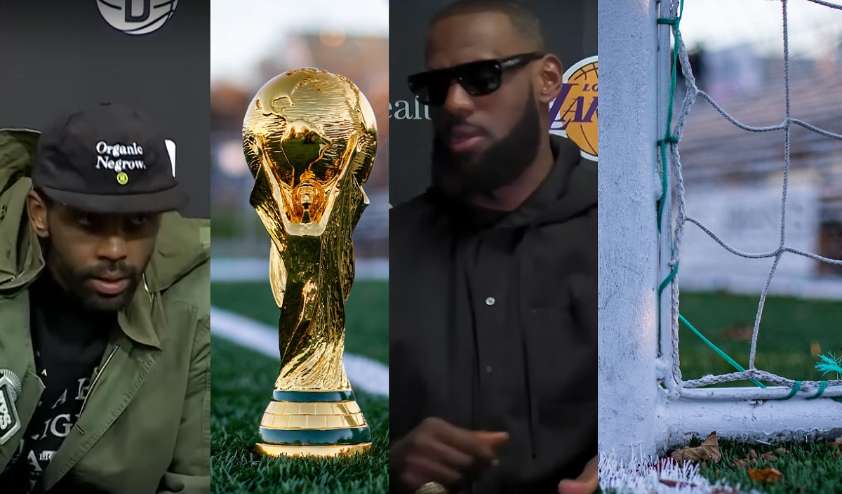 Kyrie Irving and Lebron James Clones at Qatar World Cup 2022 Spark Lab Testing Conspiracy Theories