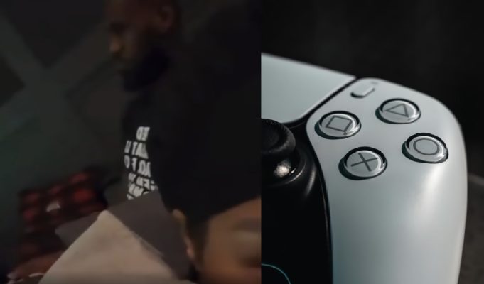 Lebron James Ignoring His Wife Savannah While Playing Madden NFL Video Game Goes Viral