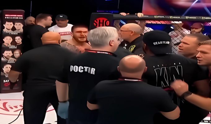 Here's Why Leon Edwards Jumped into the Ring to Fight Johnny Eblen After He Knocked His Brother Fabian then Taunted Him at Bellator 299