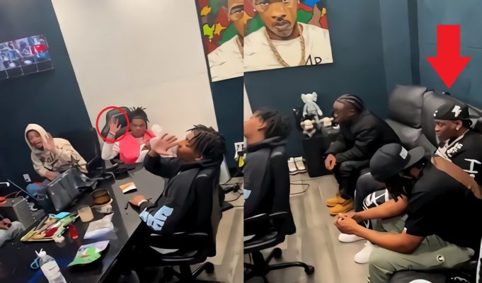 Lil Baby Friend's 'Stank Face' Reaction to Him Waving During 'Heyy' Studio Listening Session Sparks Memes and 'Yes Men' Roast Session