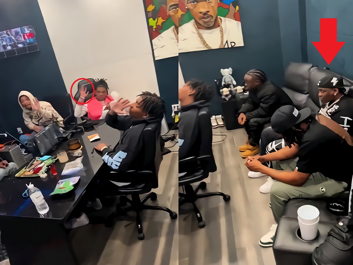 Lil Baby Friend's 'Stank Face' Reaction to Him Waving During 'Heyy' Studio Listening Session Sparks Memes and 'Yes Men' Roast Session