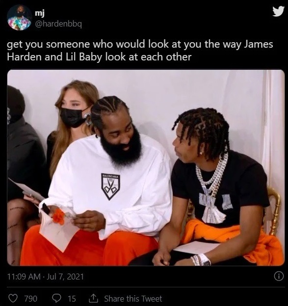 Is James Harden Dating Lil Baby? Here is Evidence Behind the Conspiracy Theory that Lil Baby and James Harden are Secretly Gay