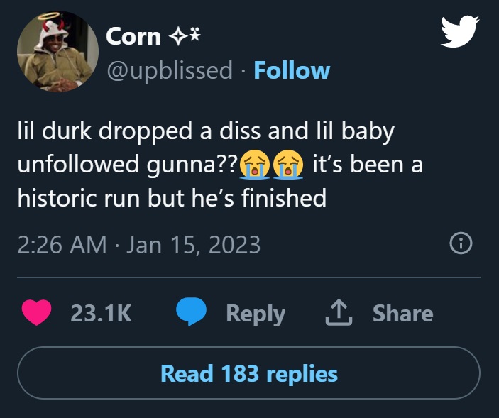 Lil Durk Gunna diss track rumor details