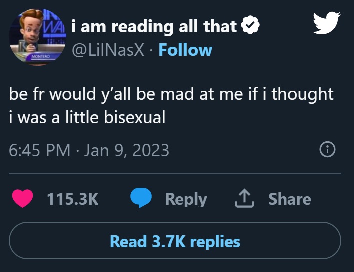 Did Lil Nas X Come Out the Closet as Bisexual? Cryptic Message Has People Convinced Lil Nas X Likes Women Too