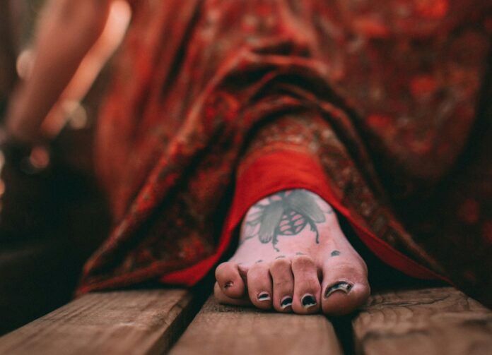 lil pump feet nails