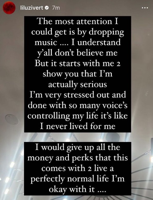 Is Lil Uzi Vert Suicidal? Why Fans are Worried About Lil Uzi Vert's Mental Health after Scary IG Post