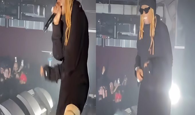 Lil Wayne Performing in an Auditorium in Minneapolis Goes Viral
