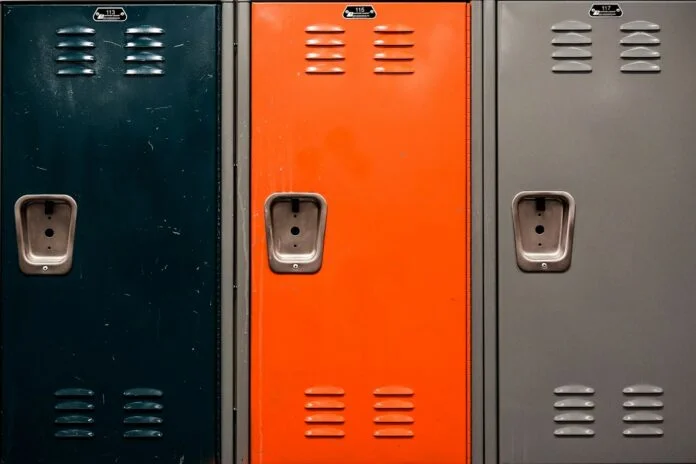 locker classroom school