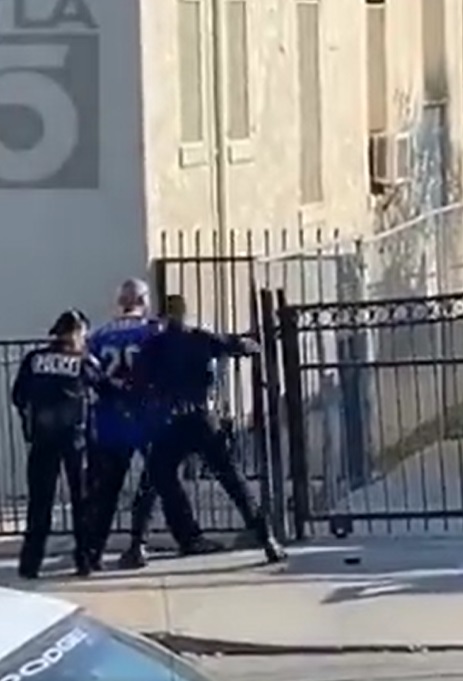 Video of LAPD Officer Frank Hernandez Beating Up Handcuffed Man in Boyle Heights