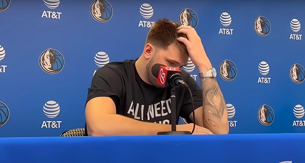 Did Depressed Luka Doncic Subliminally Call Kyrie Irving a Team Cancer During Postgame Interview?