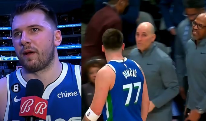 Luka Doncic Almost Fights Pistons Coaching Staff Then Drops Gangster Message on Them in Post Game Interview