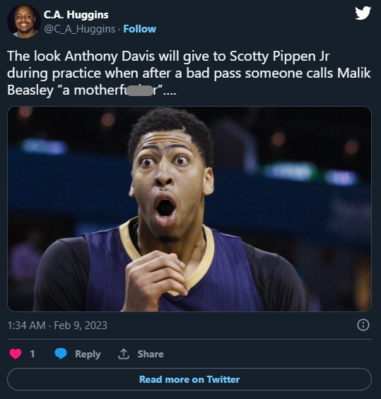 Scotty Pippen Jr. Memes Trend After Malik Beasley Who Smashed His Mom Larsa Pippen Becomes New Lakers Teammate