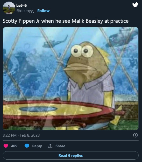 Scotty Pippen Jr. Memes Trend After Malik Beasley Who Smashed His Mom Larsa Pippen Becomes New Lakers Teammate