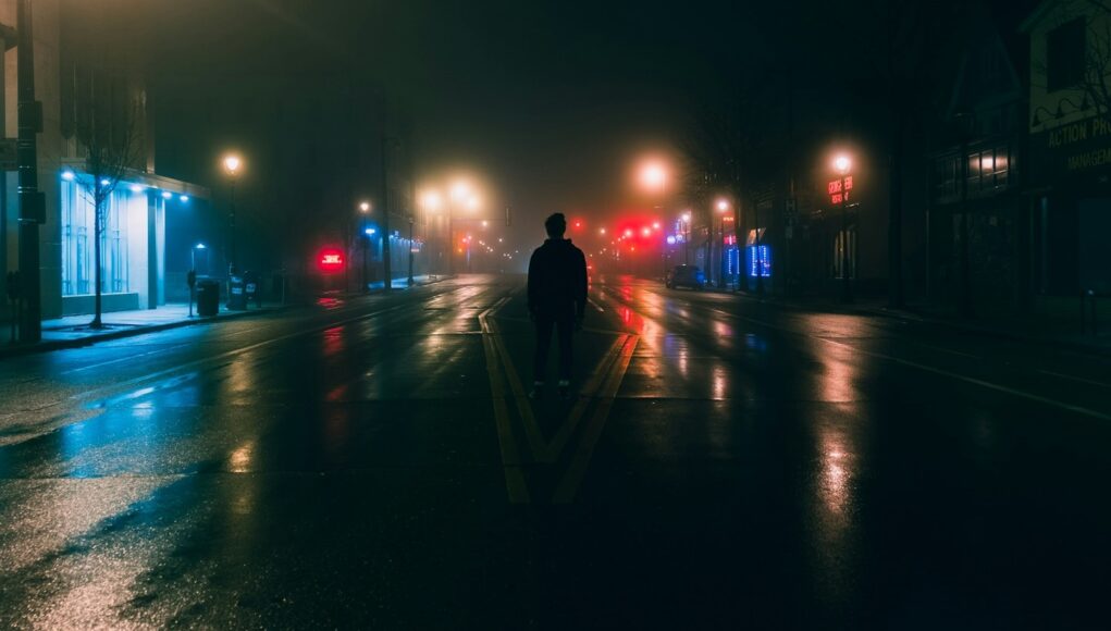 man-standing-in-street-at-night
