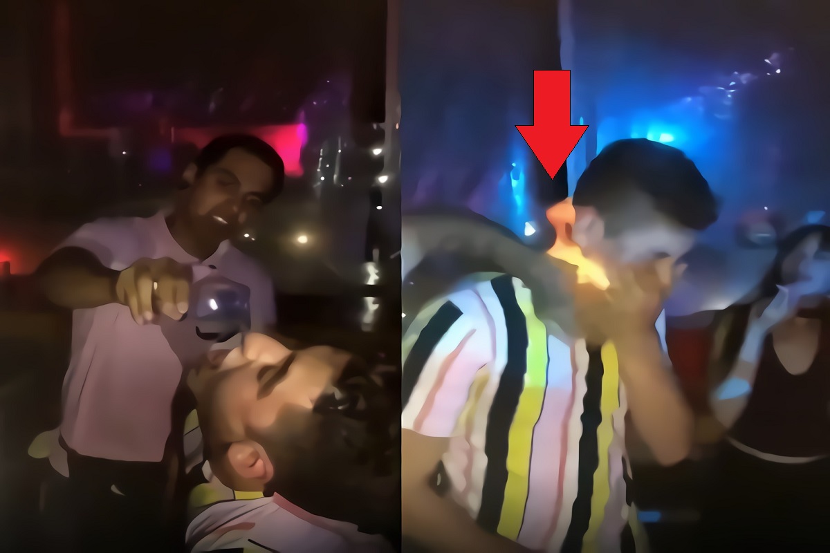 Video: Why was a Man's Face on Fire After Drinking Alcohol Shot at Club?