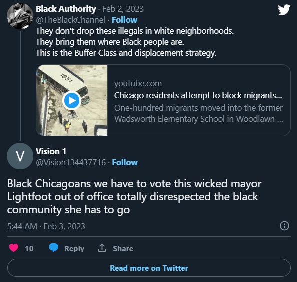 Conspiracy Theory Chicago Mayor Lori Lightfoot is Purposely Moving Illegal Venezuelan Immigrants into Black Neighborhoods Trends on Social Media Amidst Woodlawn Protests