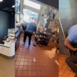 McDonald's Employee Gets Knocked Out While Facetiming in Brawl Fight Video Going Viral