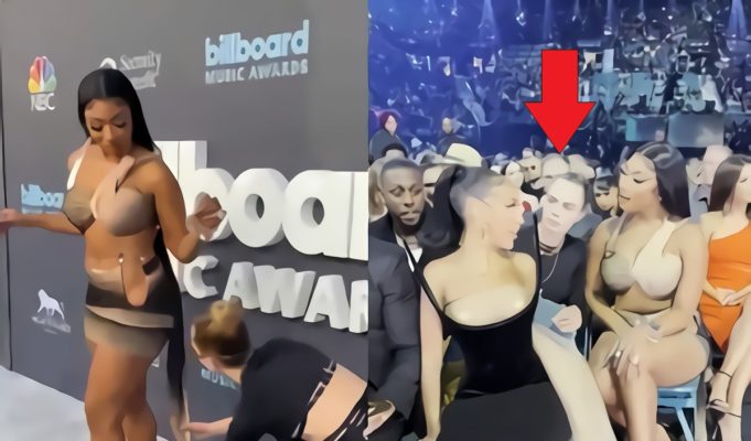 Social Media Reacts to Cara Delevingne Stalking Megan Thee Stallion at Billboard Music Awards 2022
