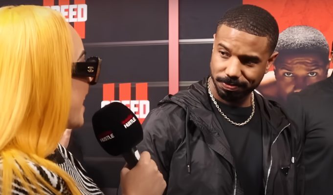 Michael B Jordan Calls Out Lore'l For Calling Him 'Corny' During Red Carpet Interview at Creed 3 Premiere in Viral Full Circle Moment