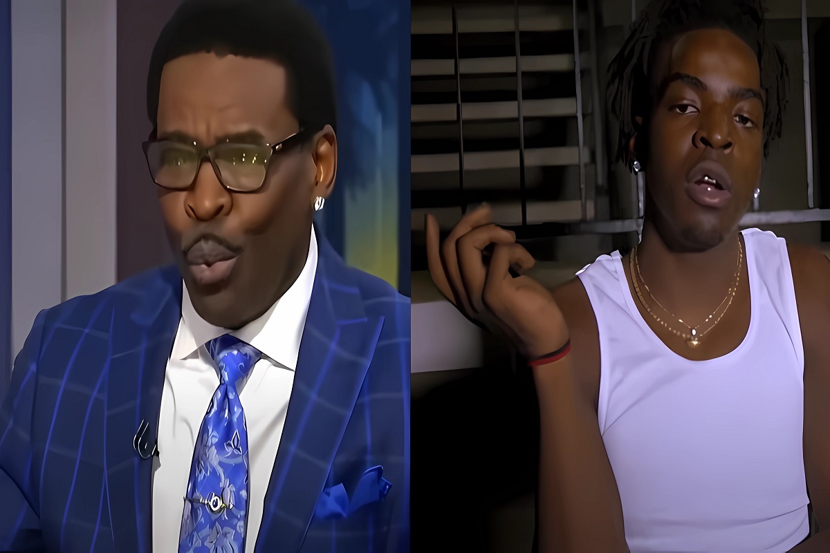 Michael Irvin Exposes His Son 'Tut Tarantino' as Fake Rapper Who Lies