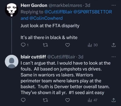 Why People Believe NBA Referee Eric Lewis' Burner Account @CuttliffBlair, aka Blair Cuttliff on Twitter Got Exposed