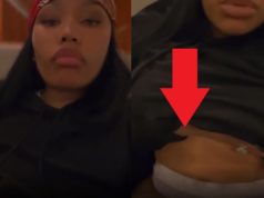 Video Showing Nicki Minaj's Fingers in Her Panties and Pants Down on Plane While...