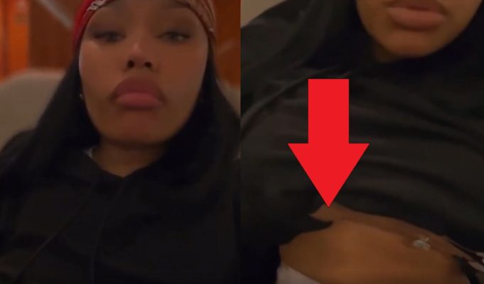 Video Showing Nicki Minaj's Fingers in Her Panties and Pants Down on Plane While Her Son Papa Bear Cries Sparks Controversy