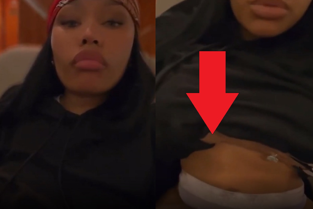 Video Showing Nicki Minaj's Fingers in Her Panties and Pants Down on Plane While Her Son Papa Bear Cries Sparks Controversy