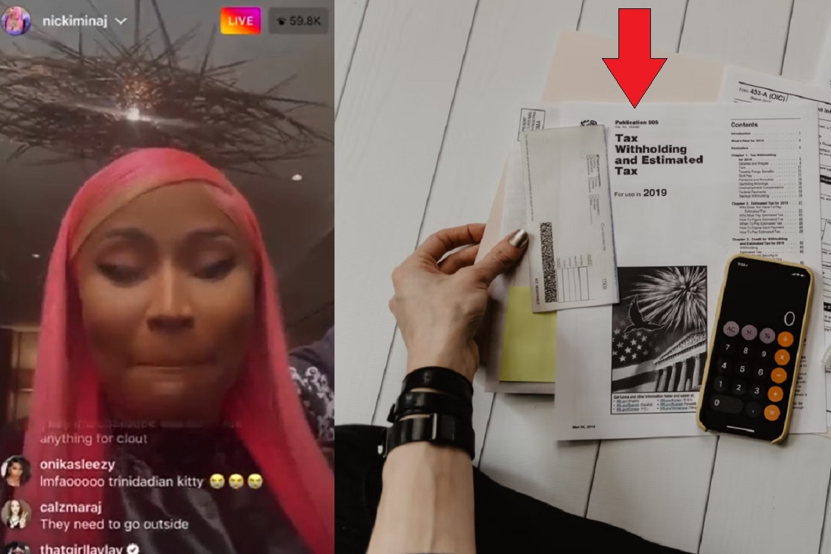 Is Nicki Minaj Broke Owing IRS $173 Million in Taxes? Nicki Minaj Responds to Kate Miller's Tax Return, Abuse, and Bank Fraud Allegations