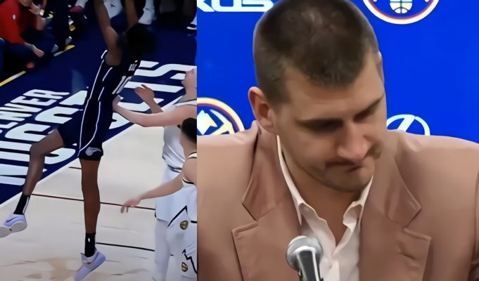 Nikola Jokic Threatens Bol Bol For Dunking On Him During Game in Post Game Press Conference