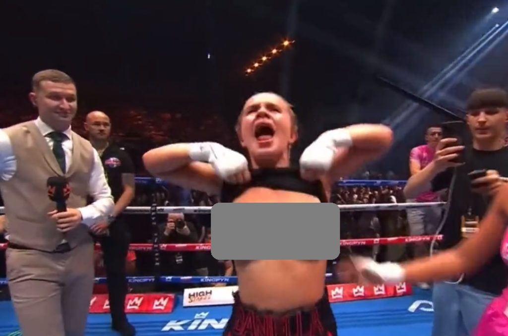 Three Reasons Why People are Mad About OnlyFans Daniella Hemsley Flashing Bare Chest After Winning Kingpyn Boxing Match