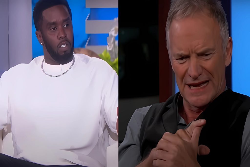 P Diddy Reacts to Report He Pays Sting 2,000 a Day with Shocking