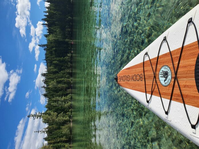 paddling boat water