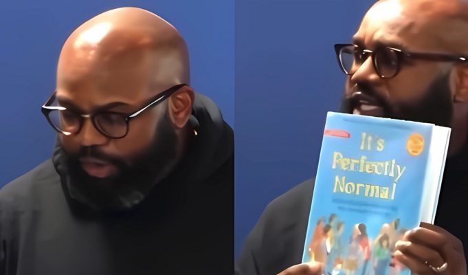Pastor Exposes School Board Meeting by Reading 'It's Perfectly Normal' Kids Book Found in School's Library