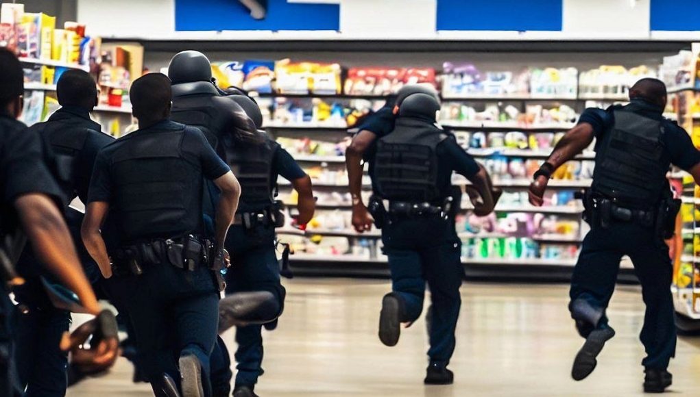 police-chasing-sex-offender-through-walmart-in-georgia