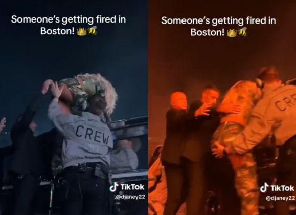 Stage Crew Member Touches Beyonce's Butt After Tank Break Down During ...