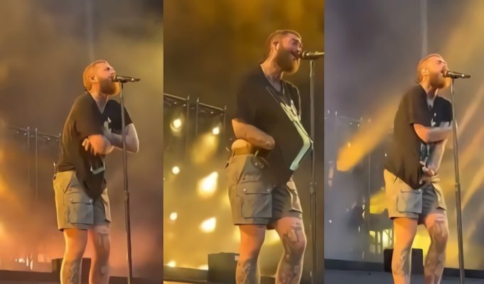 Was Post Malone High on Percocet Drugs While Performing 'I Fall Apart' on Stage? Post Malone's 'Tweaking' Behavior During Recent Concert Fuels Conspiracy Theory