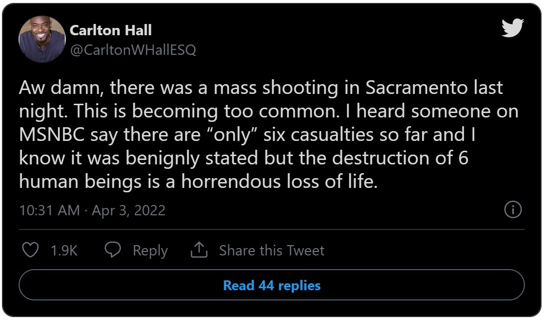 Reaction to Video of Sacramento Mass Shooting Near Her Concert and Kings Arena