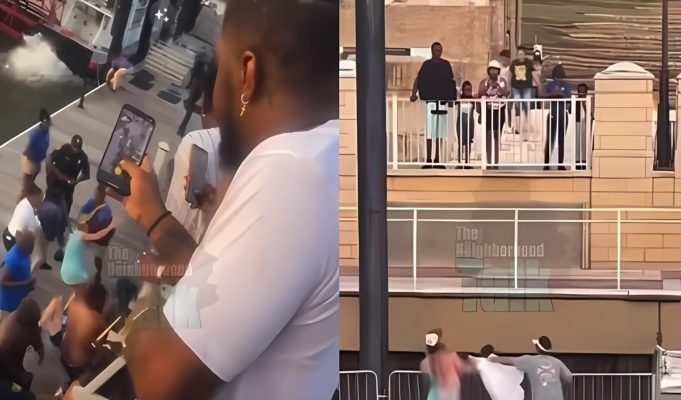 Racist White Boaters Jump Black Security Guard Then a Group of Black Boaters Come to His Defense in Viral Plot Twist Fight