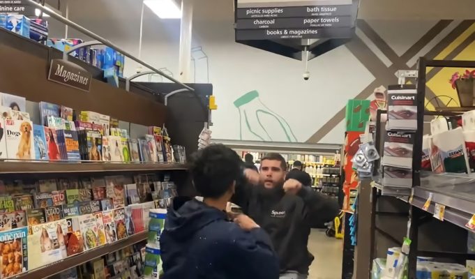 Inglewood Rapper White John Fighting Alleged Pedophile Trying to Meet Underage Girl at Walmart Goes Viral
