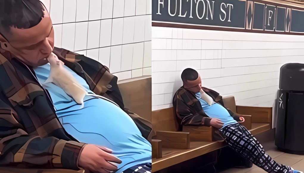 rat-kissing-man-fulton-street-subway