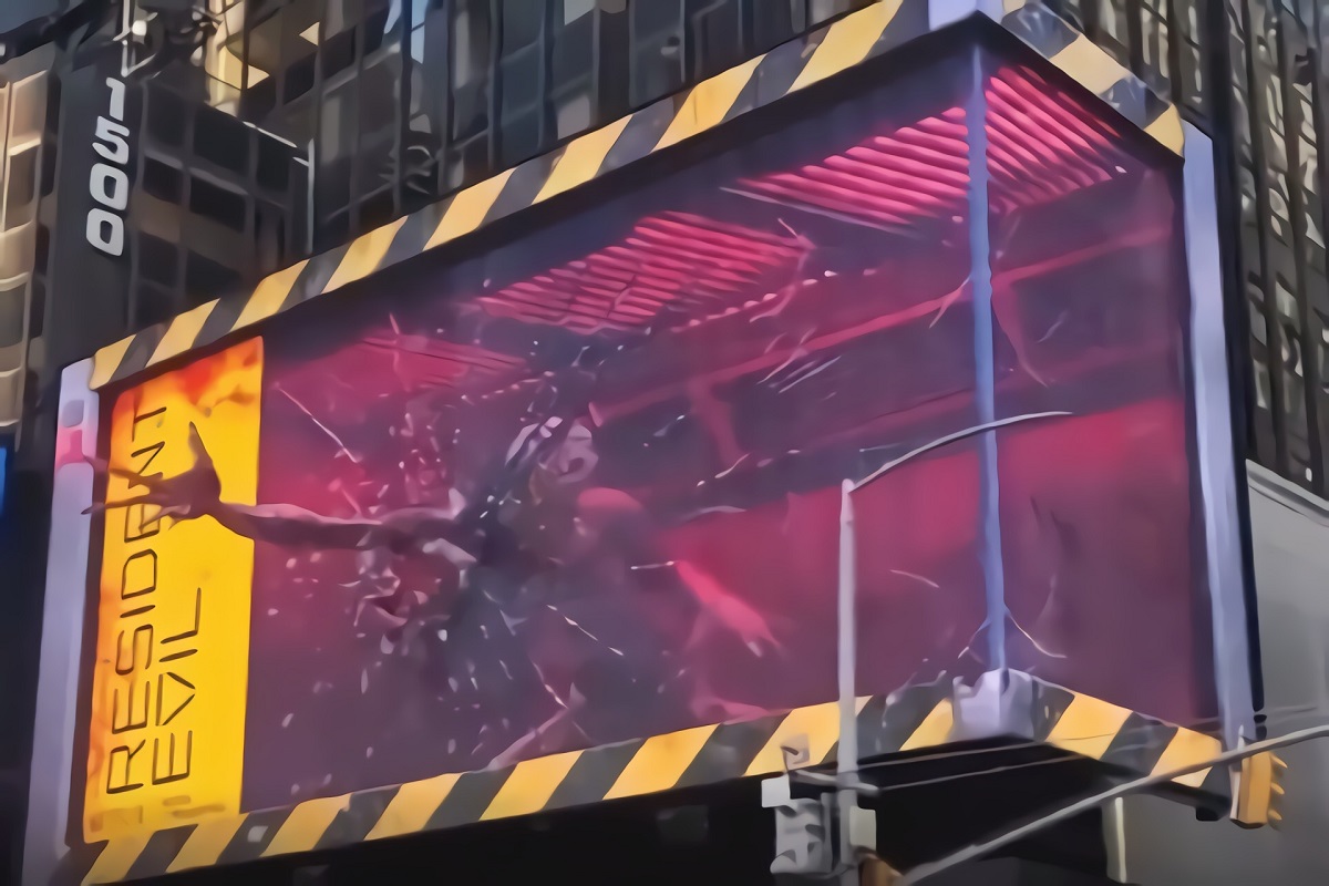 Video: Where is the Resident Evil 3D Billboard Located?