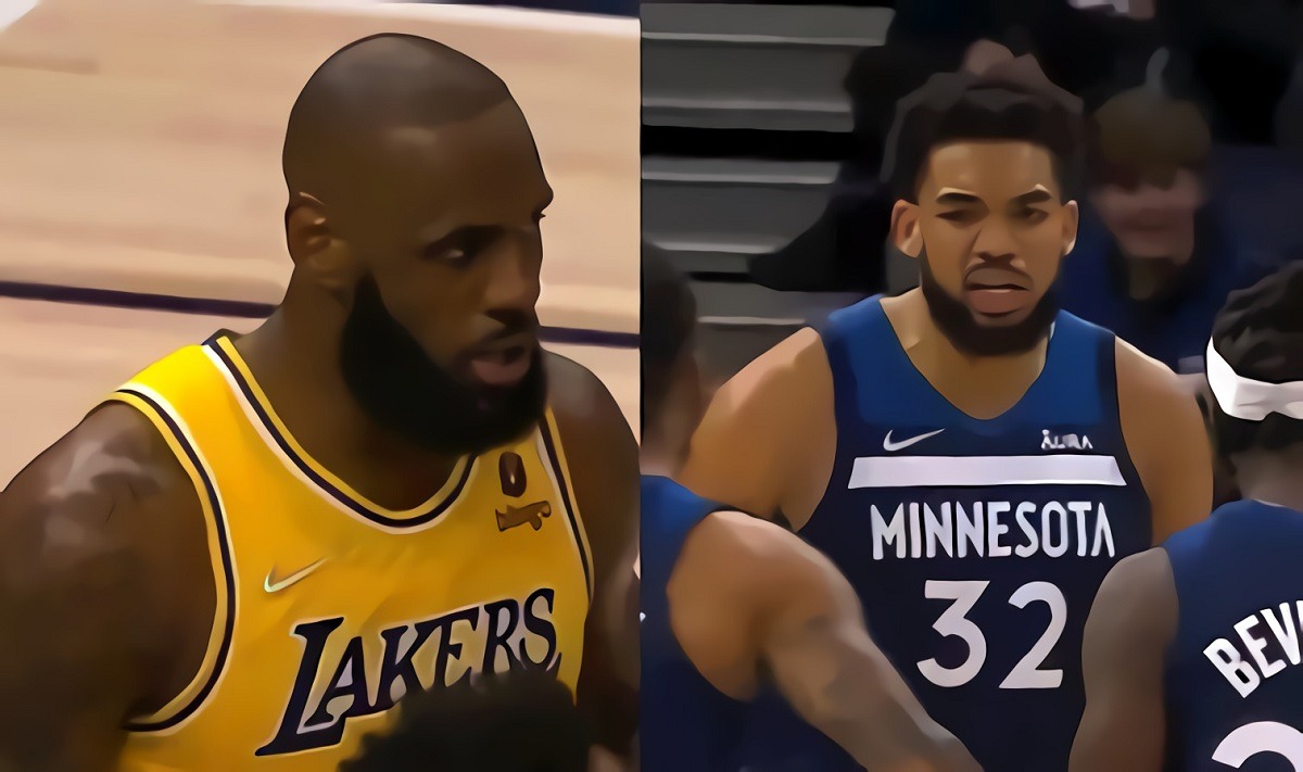 What Did Karl Anthony Towns Say About Lebron James During Timberwolves vs Lakers? Did Karl Anthony Towns Curse Out Lebron James? The Proof Making People Believe Karl Anthony Towns Called Lebron a 'B**** A** N****'?