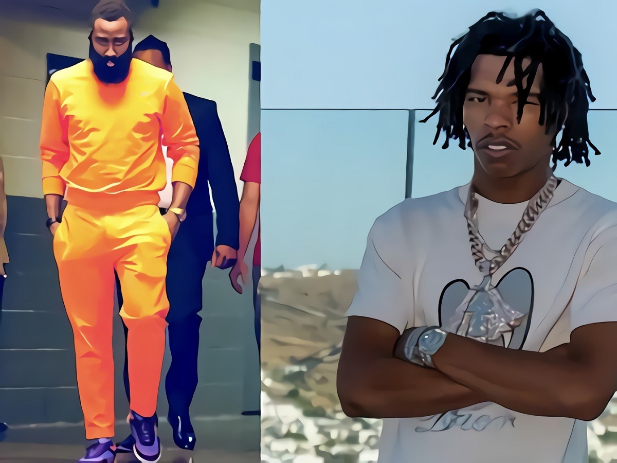 Lil Baby Reaction to James Harden Getting ETHERED by Kevin Durant and Kyrie Irving Goes Viral. Lil Baby partying with James Harden after Sixers lose to Nets details.