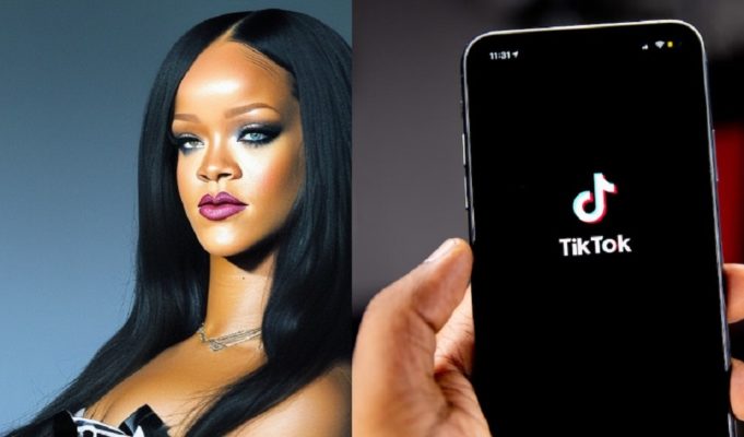 rihanna-baby-reveal-first-tiktok