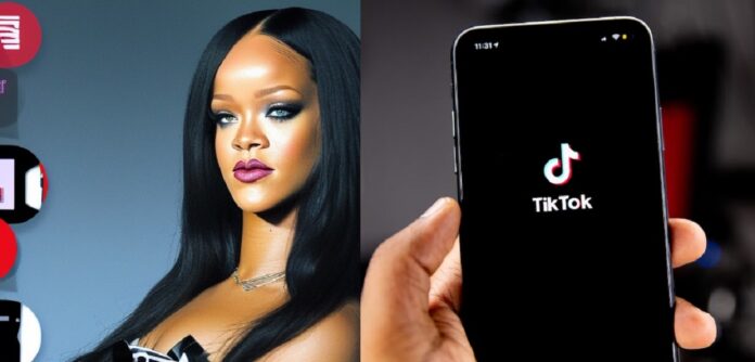 rihanna-baby-reveal-first-tiktok