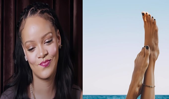 Does Rihanna Have Big Feet? Viral Photo Fuels Foot Size Debate