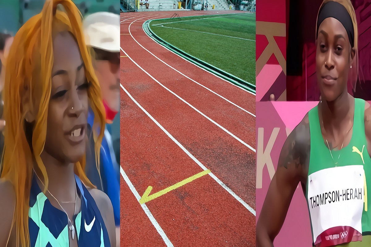 Elaine Thompson-Herah Dissing Sha'Carri Richardson at Tokyo Olympics Trends after Sha'Carri Beats Her to Win Luzern Athletics Meet