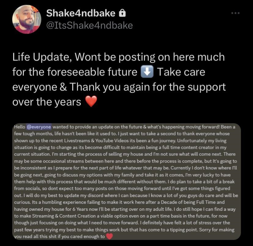 Why Is Shake4ndBake Retiring from Making NBA 2K MyTEAM Content?